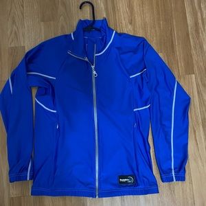 Worn once. Sun protection-Water repellent zip up